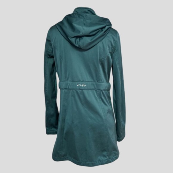 Ogio Teal Soft Shell Long Hooded Jacket - Picture 2 of 16